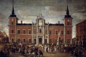 Das Hofgefängnis, Madrid von Spanish School