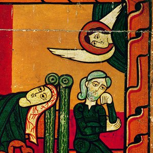 Die Geburt Christi (Detail) von Spanish School
