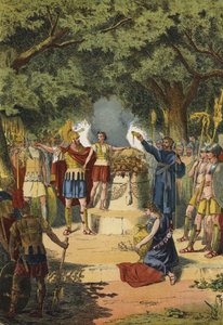 Der Eid des Hannibal, 3. Jahrhundert v. Chr. von Spanish School