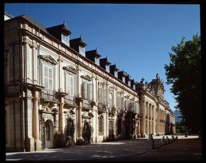 Ansicht des Königspalastes