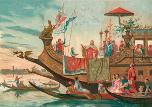 Hochzeit von Venedig und der Adria von Spanish School