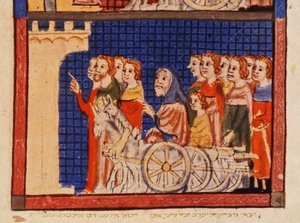 Die Vertreibung, Katalonien, aus der Sarajevo Haggadah