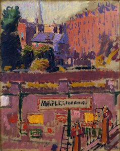 Aus einem Fenster in Hampstead, 1911 von Spencer Frederick Gore