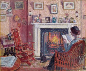 Innenraum, 31 Mornington Crescent von Spencer Frederick Gore