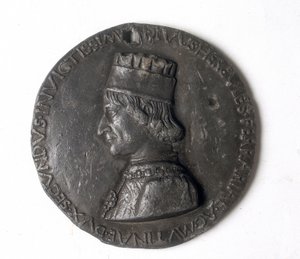 Medaille mit Darstellung von Ercole d