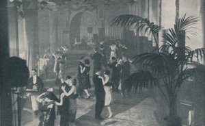 Tanz, Gesang und Abendessen in unterirdischen Vergnügungshallen, ca. 1935