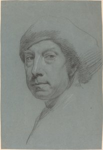 Selbstporträt mit Turban von Sr. Jonathan Richardson