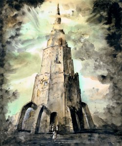 Der Turm, ca. 1850-1890 von Stanislas Lepine
