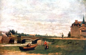 Ansicht des Dorfes, um 1855-1892
