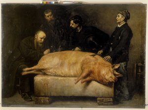 Das Experiment mit Strychnin (ein sehr giftiges Alkaloid, das aus der Brechnuss gewonnen wird)