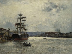 Der Hafen von Caen; Le Port de Caen