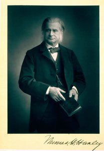 Professor Thomas H. Huxley (1825-95), Biologe, Porträtfotografie