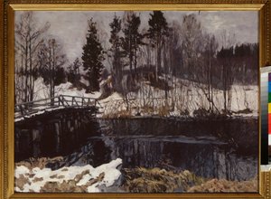 Frühling von Stanislav Joulianovitch Joukovski
