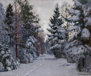 Spuren im Schnee, 1928