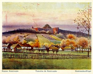 Krakau, Polen Landschaft, Anfang des 20. Jahrhunderts (Postkarte) von Stanislaw Tondos