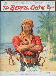 Eine Piratenfigur vom Titelblatt von 
