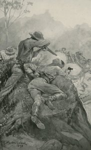 Angriff auf einen Goldtransport von Stanley L. Wood