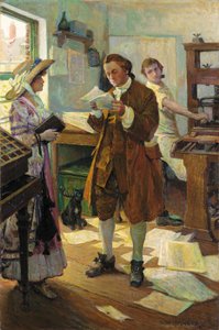 Franklin der Drucker