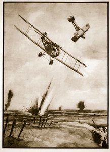 Grabenbeschuss, Illustration aus 
