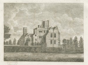 Brewood - Black Ladies Priory: Gravur, undatiert [?18. Jahrhundert]