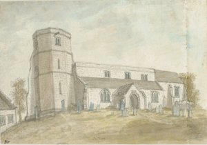 Dilhorne Kirche von Stebbing Shaw