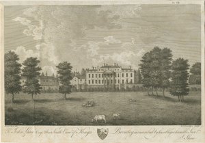Kings Bromley Hall (Stich) von Stebbing Shaw