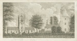 Lapley Kirche: Gravur
