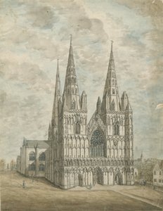 Lichfield Kathedrale - Westfront