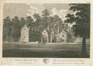 Norton Canes - Little Wyrley Hall (Stich) von Stebbing Shaw