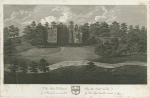 Prestwood Hall: Gravur, undatiert [1762-1802]