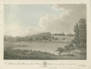 Soho - [Matthew Boultons] Haus: Gravur, undatiert [ca. 1798]