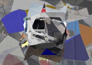 Abstrakte Fragmentierte Geometrie von Stefan Fransson