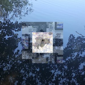 Reflektierte Kartenüberlagerung