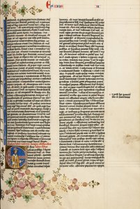 Initiale E: Ein Prophet