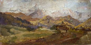 Berg Spluga, von Stefano Bersani (1872-1914) von Stefano Bersani