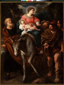 Die fliehende Heilige Familie und der Dieb Tito, ca. 1670