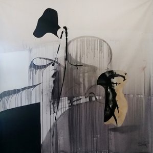 Abstrakte Tropfen und Figuren von Stefano Mazzolini
