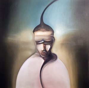 Dunkle surreale Figur von Stefano Mazzolini