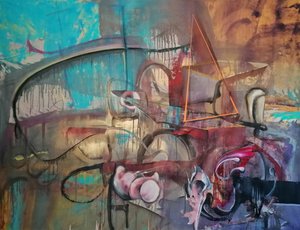 Dynamisches Urbanes Abstrakt von Stefano Mazzolini