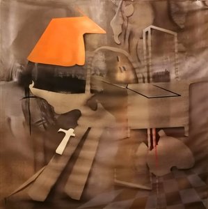Geschichtetes Urbanes Abstrakt von Stefano Mazzolini