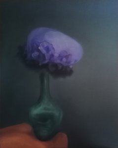 Mysteriöse lila Blüte von Stefano Mazzolini