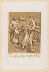 Jupiter und Europa von Stefano Mulinari