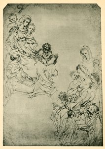 Allegorie der freien Künste: Logik und Grammatik von Stefano da Verona