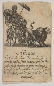 Afrika, 1644 von Stefano della Bella