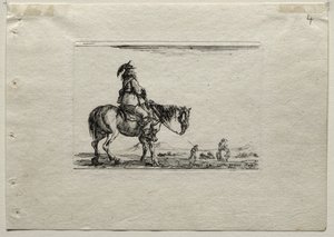 Caprices: Berittener Kavalier von Stefano della Bella