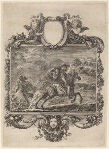 Clovis und Clotilda, um 1657 von Stefano della Bella