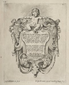 Sammlung verschiedener Kaprizen und neuer Entwürfe von Kartuschen und Ornamenten von Stefano della Bella