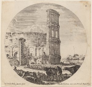 Kolosseum, 1646 von Stefano della Bella