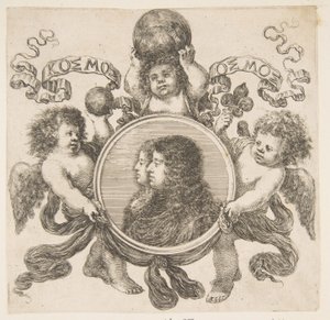 Cosimo de Medici, Prinz der Toskana, und seine Frau, Marguerite Louise d