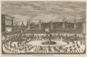 Eingang des Prinzen der Toskana von Stefano della Bella
